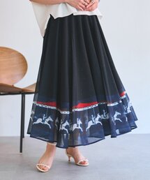 BEARDSLEY | メリーゴーランドウエストリブスカート(スカート)