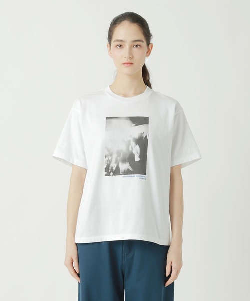 ZUCCa(ズッカ)の「DISCO PHOTO T / S(Tシャツ/カットソー・レディース・ホワイト/ブラック・M size/XL)」の11枚目の写真