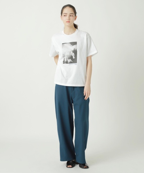 ZUCCa(ズッカ)の「DISCO PHOTO T / S(Tシャツ/カットソー・レディース・ホワイト/ブラック・M size/XL)」の5枚目の写真