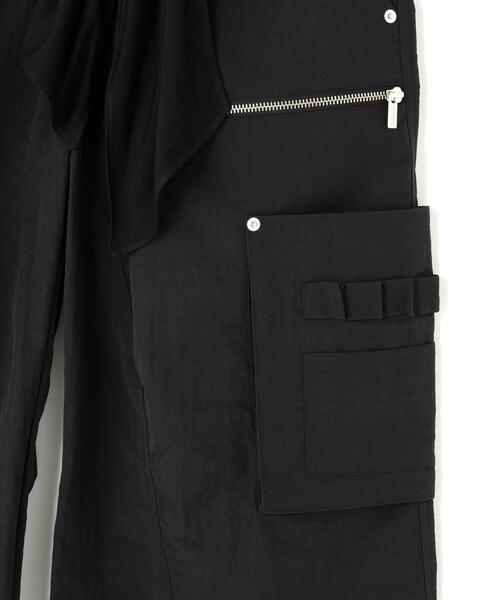 NACHE（ナチェ）の「NACHE/ナチェ/MIXED LAYERD TIE JOGGER PANT（その他パンツ・レディース・ブラック・M/L/S）」の16枚目の写真