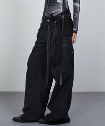 NACHE（ナチェ）の「NACHE/ナチェ/MIXED LAYERD TIE JOGGER PANT（その他パンツ）」