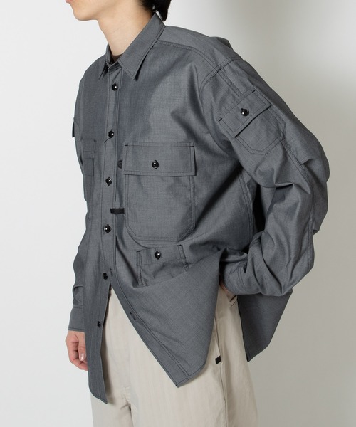 TECH MULTI POCKET CHAMBRAY SHI BE-84026（シャツ/ブラウス）｜DAIWA