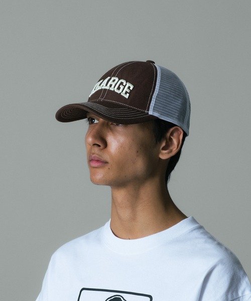 XLARGE(エクストララージ)の「ARCH LOGO MESH CAP(キャップ・メンズ・ブルー/ブラック/ブラウン・ONE SIZE)」の16枚目の写真