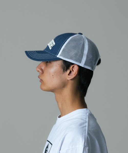 XLARGE(エクストララージ)の「ARCH LOGO MESH CAP(キャップ・メンズ・ブルー/ブラック/ブラウン・ONE SIZE)」の14枚目の写真