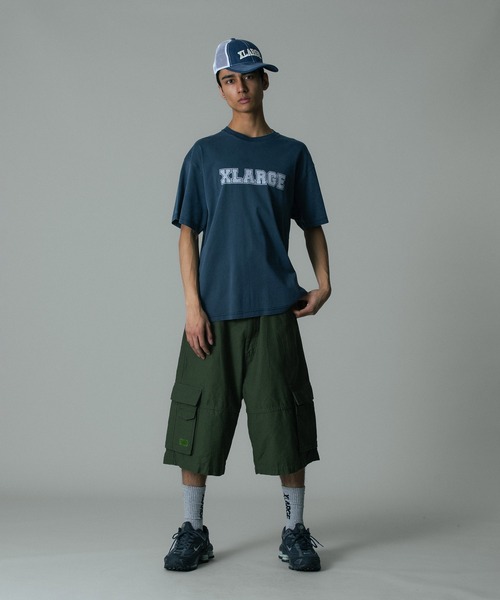 XLARGE(エクストララージ)の「ARCH LOGO MESH CAP(キャップ・メンズ・ブルー/ブラック/ブラウン・ONE SIZE)」の11枚目の写真