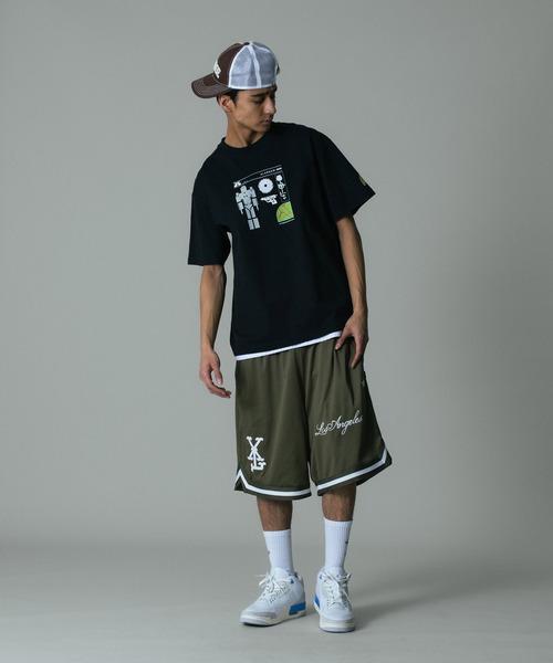 XLARGE(エクストララージ)の「ARCH LOGO MESH CAP(キャップ・メンズ・ブルー/ブラック/ブラウン・ONE SIZE)」の9枚目の写真