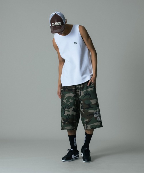 XLARGE(エクストララージ)の「ARCH LOGO MESH CAP(キャップ・メンズ・ブルー/ブラック/ブラウン・ONE SIZE)」の8枚目の写真