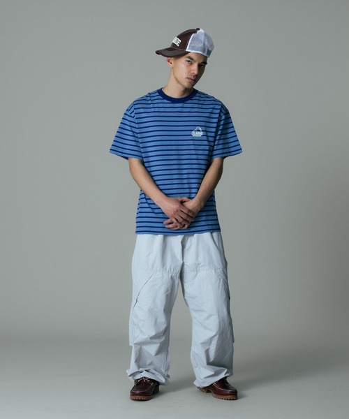 XLARGE(エクストララージ)の「ARCH LOGO MESH CAP(キャップ・メンズ・ブルー/ブラック/ブラウン・ONE SIZE)」の7枚目の写真