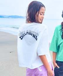 BILLABONG/ビラボン キッズ Tシャツ バックプリント 接触冷感 遮熱 UVカット BG01C205