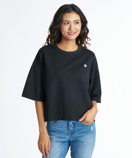 BILLABONG（ビラボン）の「BILLABONG/ビラボン キッズ Tシャツ バックプリント 接触冷感 遮熱 UVカット BG01C205（Tシャツ/カットソー・レディース・ホワイト/ブラック/エメラルド/シャーベット/バイオレット・M）」の9枚目の写真