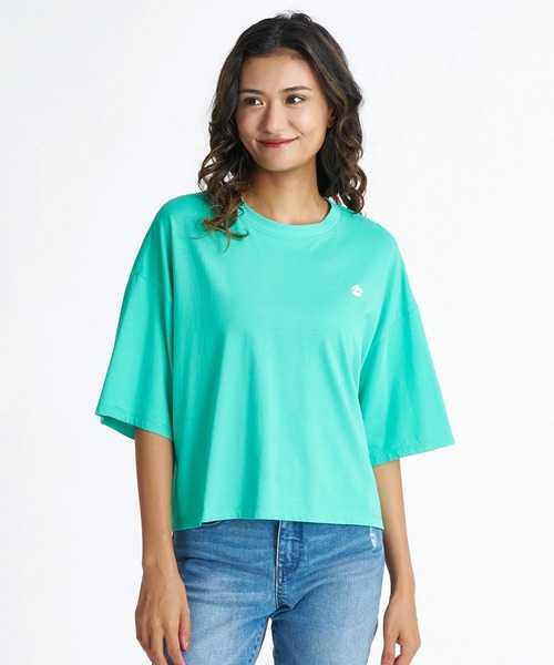 BILLABONG（ビラボン）の「BILLABONG/ビラボン キッズ Tシャツ バックプリント 接触冷感 遮熱 UVカット BG01C205（Tシャツ/カットソー・レディース・ホワイト/ブラック/エメラルド/シャーベット/バイオレット・M）」の11枚目の写真