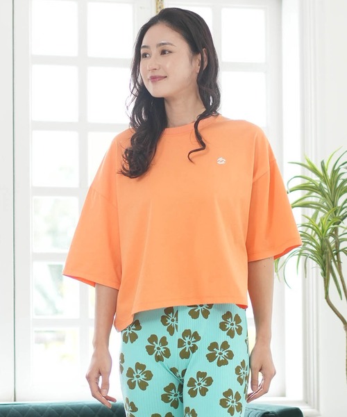 BILLABONG（ビラボン）の「BILLABONG/ビラボン キッズ Tシャツ バックプリント 接触冷感 遮熱 UVカット BG01C205（Tシャツ/カットソー・レディース・ホワイト/ブラック/エメラルド/シャーベット/バイオレット・M）」の15枚目の写真