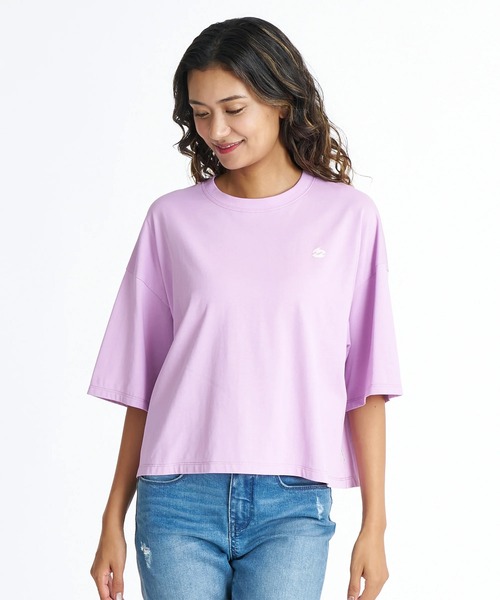 BILLABONG（ビラボン）の「BILLABONG/ビラボン キッズ Tシャツ バックプリント 接触冷感 遮熱 UVカット BG01C205（Tシャツ/カットソー・レディース・ホワイト/ブラック/エメラルド/シャーベット/バイオレット・M）」の13枚目の写真