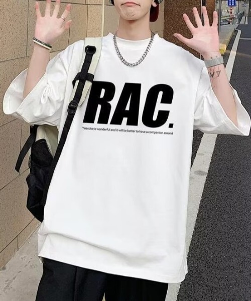 link lot(リンクロット)の「ビッグロゴプリントTシャツ(Tシャツ/カットソー・メンズ・ブラック/ベージュ/ホワイト/ブラウン/レッド/ダークグレー・M)」の9枚目の写真