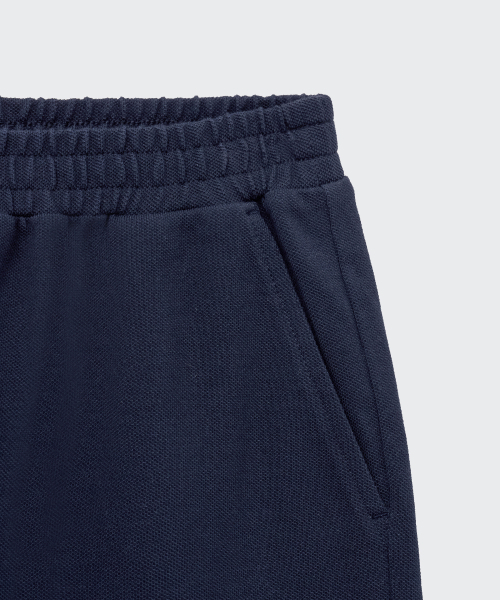 MUSINSA STANDARD KIDS（ムシンサスタンダードキッズ）の「スリットネックポロシャツセットアップ[ネイビー]（セットアップ・レディース・その他・110/120/130/140/150/160）」の6枚目の写真