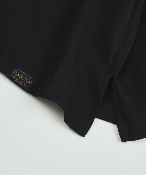 PENDLETON(ペンドルトン)の「【PENDLETON/ペンドルトン】オープンカラー 半袖シャツ / 開襟 / ユニセックス(シャツ/ブラウス・メンズ・ブラック/オフホワイト・M/L)」の10枚目の写真