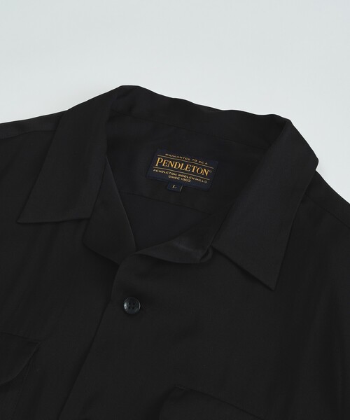 PENDLETON(ペンドルトン)の「【PENDLETON/ペンドルトン】オープンカラー 半袖シャツ / 開襟 / ユニセックス(シャツ/ブラウス・メンズ・ブラック/オフホワイト・M/L)」の13枚目の写真