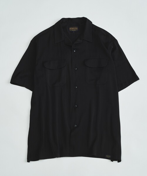 PENDLETON(ペンドルトン)の「【PENDLETON/ペンドルトン】オープンカラー 半袖シャツ / 開襟 / ユニセックス(シャツ/ブラウス・メンズ・ブラック/オフホワイト・M/L)」の15枚目の写真