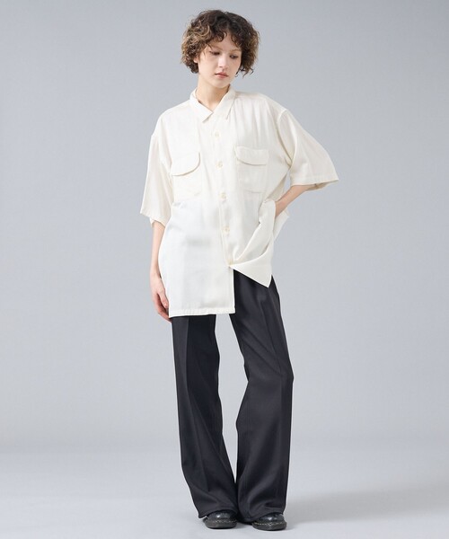 PENDLETON(ペンドルトン)の「【PENDLETON/ペンドルトン】オープンカラー 半袖シャツ / 開襟 / ユニセックス(シャツ/ブラウス・メンズ・ブラック/オフホワイト・M/L)」の18枚目の写真
