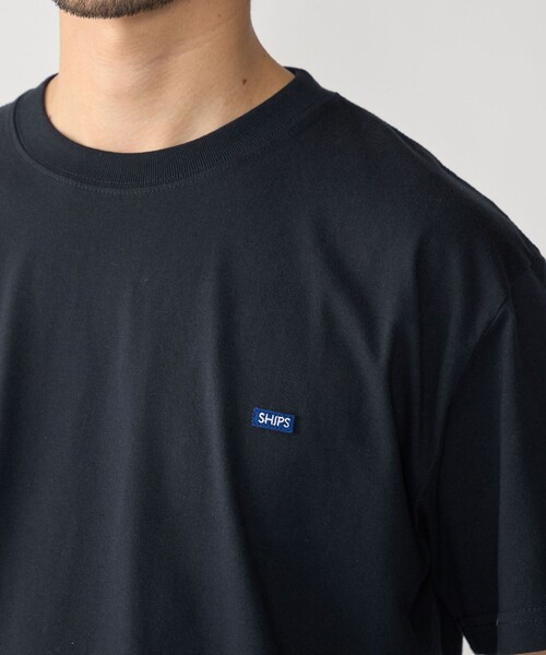SHIPS(シップス)の「【WEB限定】SHIPS: マイクロ ワッペン Tシャツ(Tシャツ/カットソー・メンズ・オリーブ/ブラック/ブラウン/ホワイト/ネイビー・X-LARGE/LARGE/MEDIUM/SMALL)」の5枚目の写真