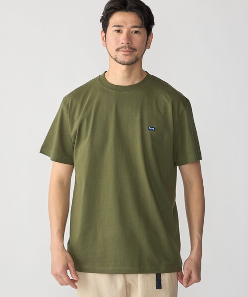 SHIPS(シップス)の「【WEB限定】SHIPS: マイクロ ワッペン Tシャツ(Tシャツ/カットソー・メンズ・オリーブ/ブラック/ブラウン/ホワイト/ネイビー・X-LARGE/LARGE/MEDIUM/SMALL)」の9枚目の写真