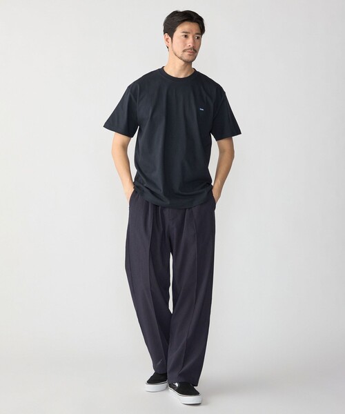 SHIPS(シップス)の「【WEB限定】SHIPS: マイクロ ワッペン Tシャツ(Tシャツ/カットソー・メンズ・オリーブ/ブラック/ブラウン/ホワイト/ネイビー・X-LARGE/LARGE/MEDIUM/SMALL)」の10枚目の写真