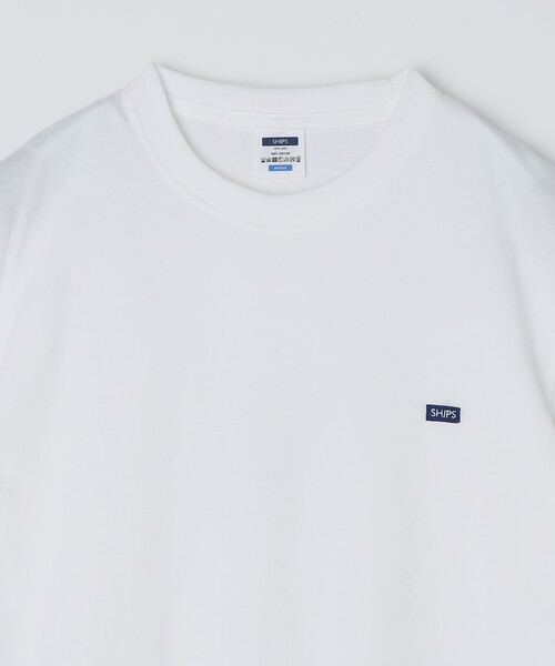 SHIPS(シップス)の「【WEB限定】SHIPS: マイクロ ワッペン Tシャツ(Tシャツ/カットソー・メンズ・オリーブ/ブラック/ブラウン/ホワイト/ネイビー・X-LARGE/LARGE/MEDIUM/SMALL)」の14枚目の写真