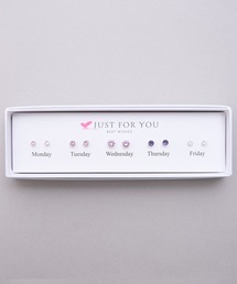 SHIZUTA（シズタ）の「SZT：5daysピアス　Monday to Friday　５個セットピアス BOX付（ピアス（両耳用））」