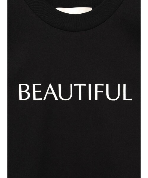 MARMARMAR(マーマーマー)の「MARMARMAR プリントTシャツ(BEAUTIFUL)(Tシャツ/カットソー・レディース・オフホワイト/ブラック/ピンク・FREE)」の15枚目の写真