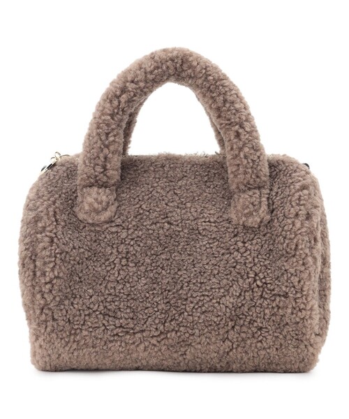 TOCCA(トッカ)の「CUCCIOLO BOA BAG ファーバッグ(ショルダーバッグ・レディース・ライトグレー系/アイボリー系/ベージュ系・F)」の10枚目の写真
