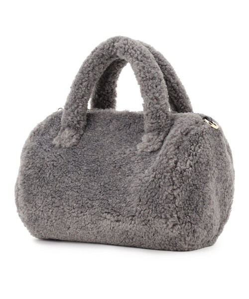 TOCCA(トッカ)の「CUCCIOLO BOA BAG ファーバッグ(ショルダーバッグ・レディース・ライトグレー系/アイボリー系/ベージュ系・F)」の14枚目の写真
