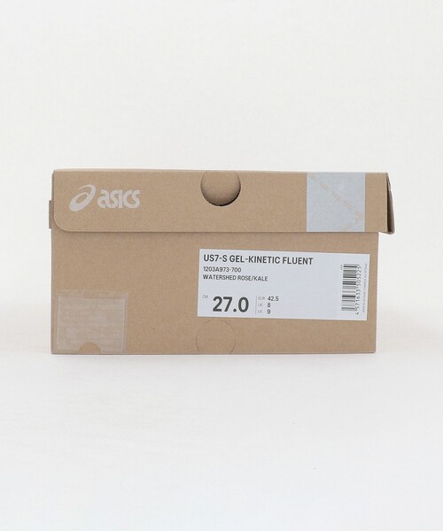 ASICS(アシックス)の「<ASICS> US7-S GEL-KINETIC FLUENT/スニーカー(スニーカー・メンズ・ライトピンク/ダークグレー/パープル・27cm/27.5cm/24.5cm/26.5cm/28.5cm/24cm/23.5cm)」の19枚目の写真