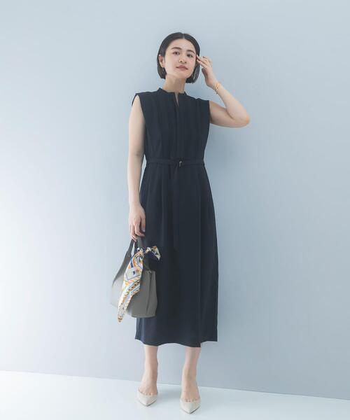 Russeluno レディース　ワンピース クールタッチ 防シワストレートワンピース（ワンピース）｜URBAN