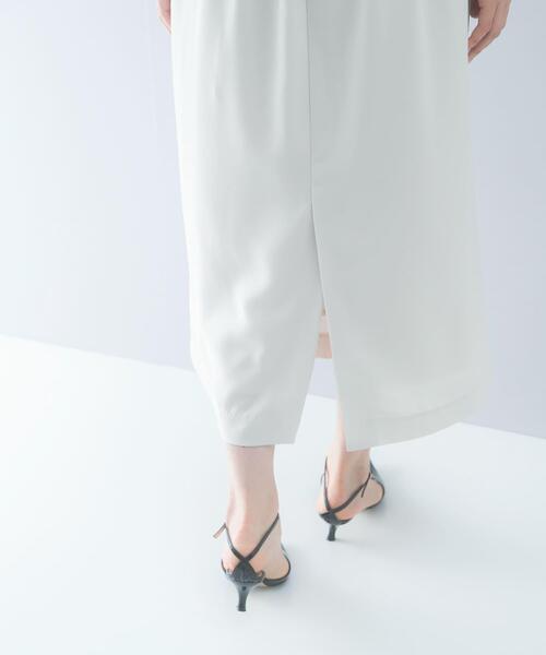 URBAN RESEARCH ROSSO WOMEN(アーバンリサーチ ロッソ)の「クールタッチ 防シワストレートワンピース(ワンピース・レディース・ミント/ネイビー/グレー系その他・FREE)」の8枚目の写真
