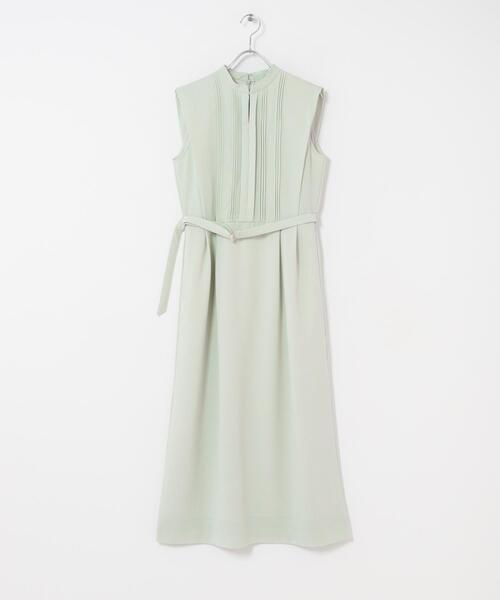 URBAN RESEARCH ROSSO WOMEN(アーバンリサーチ ロッソ)の「クールタッチ 防シワストレートワンピース(ワンピース・レディース・ミント/ネイビー/グレー系その他・FREE)」の14枚目の写真