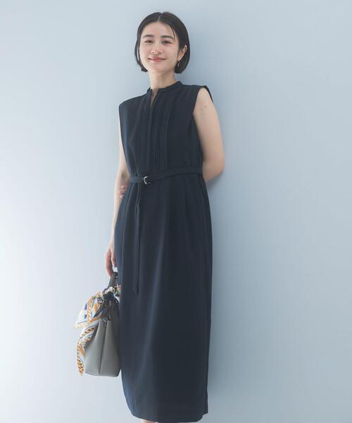 URBAN RESEARCH ROSSO WOMEN(アーバンリサーチ ロッソ)の「クールタッチ 防シワストレートワンピース(ワンピース・レディース・ミント/ネイビー/グレー系その他・FREE)」の19枚目の写真