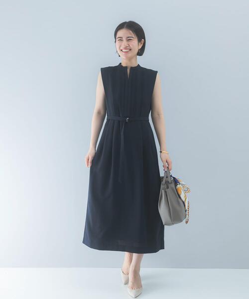 URBAN RESEARCH ROSSO WOMEN(アーバンリサーチ ロッソ)の「クールタッチ 防シワストレートワンピース(ワンピース・レディース・ミント/ネイビー/グレー系その他・FREE)」の21枚目の写真