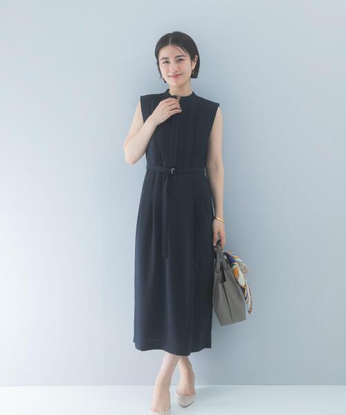 URBAN RESEARCH ROSSO WOMEN(アーバンリサーチ ロッソ)の「クールタッチ 防シワストレートワンピース(ワンピース・レディース・ミント/ネイビー/グレー系その他・FREE)」の22枚目の写真