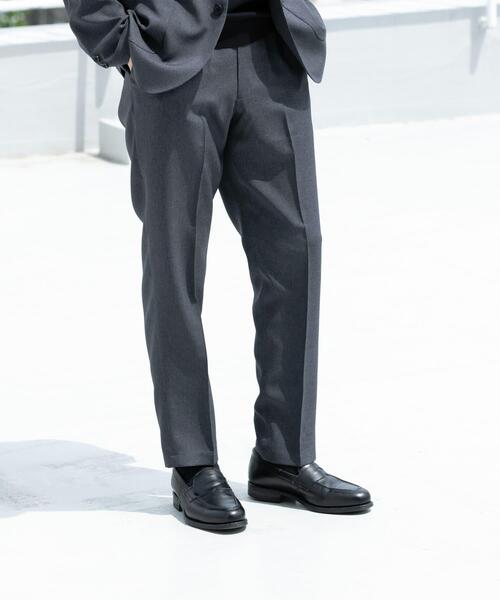 URBAN RESEARCH DOORS（アーバンリサーチドアーズ）の「LIFE STYLE TAILOR　リネンライク千鳥柄コンフォータブルパンツ（その他パンツ・メンズ・グレー/ブラウン・MEDIUM/SMALL/LARGE/X-LARGE）」の3枚目の写真