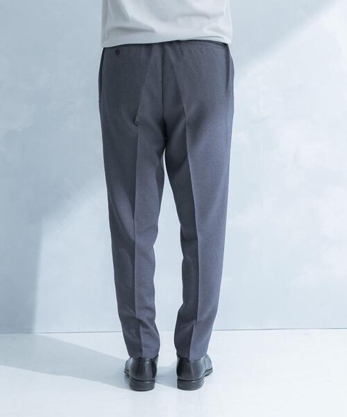 URBAN RESEARCH DOORS（アーバンリサーチドアーズ）の「LIFE STYLE TAILOR　リネンライク千鳥柄コンフォータブルパンツ（その他パンツ・メンズ・グレー/ブラウン・MEDIUM/SMALL/LARGE/X-LARGE）」の8枚目の写真