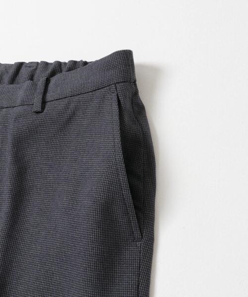 URBAN RESEARCH DOORS（アーバンリサーチドアーズ）の「LIFE STYLE TAILOR　リネンライク千鳥柄コンフォータブルパンツ（その他パンツ・メンズ・グレー/ブラウン・MEDIUM/SMALL/LARGE/X-LARGE）」の10枚目の写真