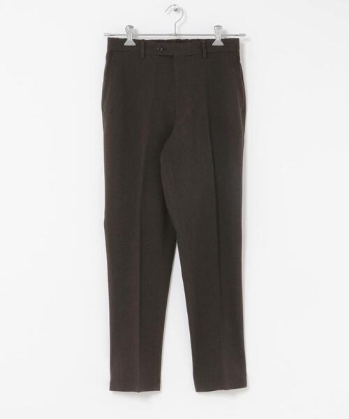 URBAN RESEARCH DOORS(アーバンリサーチドアーズ)の「LIFE STYLE TAILOR リネンライク千鳥柄コンフォータブルパンツ(その他パンツ・メンズ・グレー/ブラウン・MEDIUM/SMALL/LARGE/X-LARGE)」の4枚目の写真