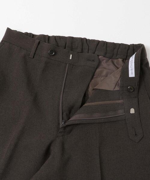 URBAN RESEARCH DOORS(アーバンリサーチドアーズ)の「LIFE STYLE TAILOR リネンライク千鳥柄コンフォータブルパンツ(その他パンツ・メンズ・グレー/ブラウン・MEDIUM/SMALL/LARGE/X-LARGE)」の5枚目の写真