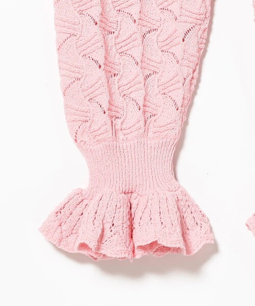 BEAMS COUTURE(ビームスクチュール)の「アイレット フリル ニット パンツ(その他パンツ・レディース・ピンク/ホワイト系その他5・ONE SIZE)」の16枚目の写真