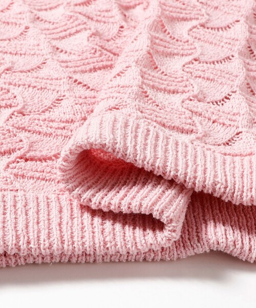 BEAMS COUTURE(ビームスクチュール)の「アイレット フリル ニット パンツ(その他パンツ・レディース・ピンク/ホワイト系その他5・ONE SIZE)」の18枚目の写真