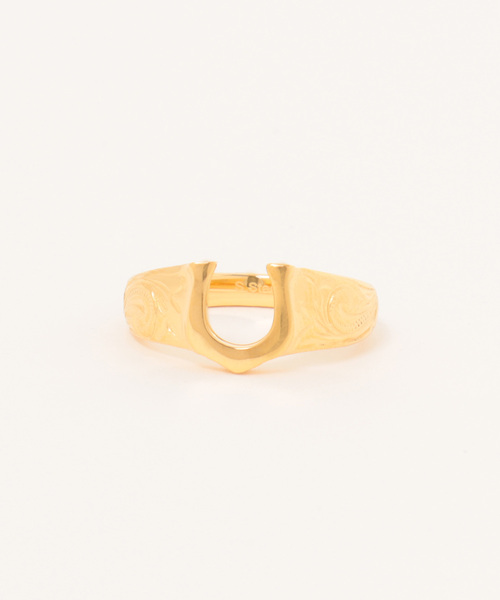 IRIEBEACH(アイリービーチ)の「Horseshoe ring/【ハワイアンジュエリー】【サージカルステンレス】【金属アレルギー対応】【IRIEBEACH / アイリービーチ】つけっぱなしOK(リング・レディース・シルバー/ピンク/ゴールド・7号/9号/11号/15号/19号/13号/17号/21号)」の10枚目の写真