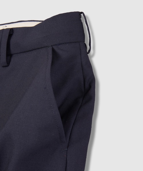 HOLIDAY(ホリデイ)の「WOOL DRAWSTRINGS MINI SKIRT ウールドローストリングスミニスカート(スカート・レディース・ダークネイビー・ONE SIZE)」の6枚目の写真