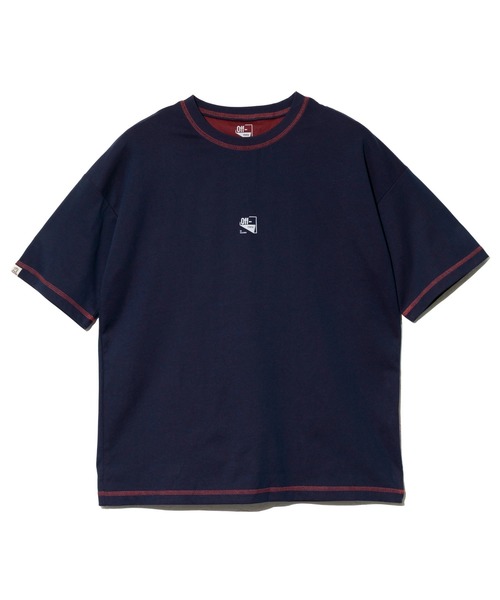 Duckster(ダックスター)の「Duckster/ダックスター 機能素材 ステッチワーク ルーズフィット S/STEE(Tシャツ/カットソー・メンズ・ネイビー/ラベンダー/サンドベージュ・LARGE/MEDIUM/X-LARGE)」の7枚目の写真