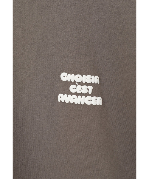 upperhights（アッパーハイツ）の「＜upper hights / アッパーハイツ＞別注ビッグノースリーブTシャツ（Tシャツ/カットソー・レディース・アイボリー/モカ・0）」の13枚目の写真