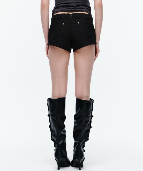 Midnight Move(ミッドナイトムーブ)の「A'GEM/9 × .kom 『MIDNIGHT MOVE/ミッドナイトムーブ』 napoleon shorts /ナポレオンショーツ(その他パンツ・レディース・ブラック・S/M)」の3枚目の写真